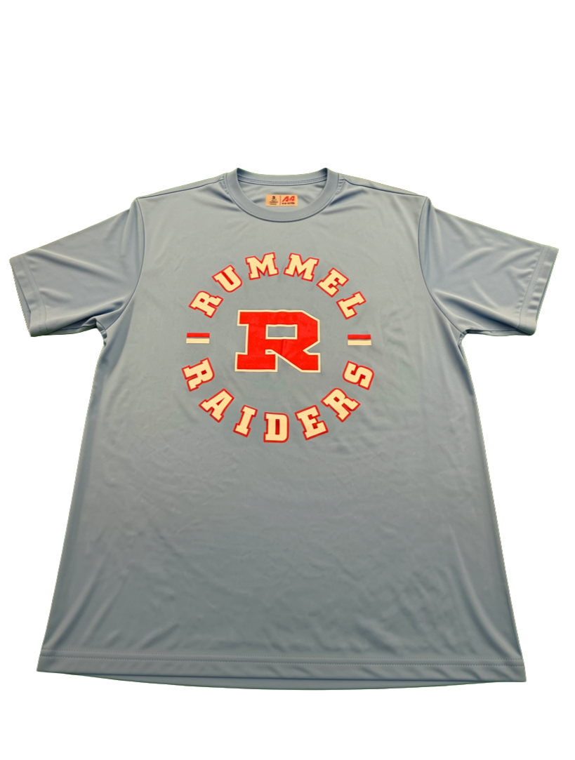 Adult Blue Rummel Raiders Dri Fit Tee