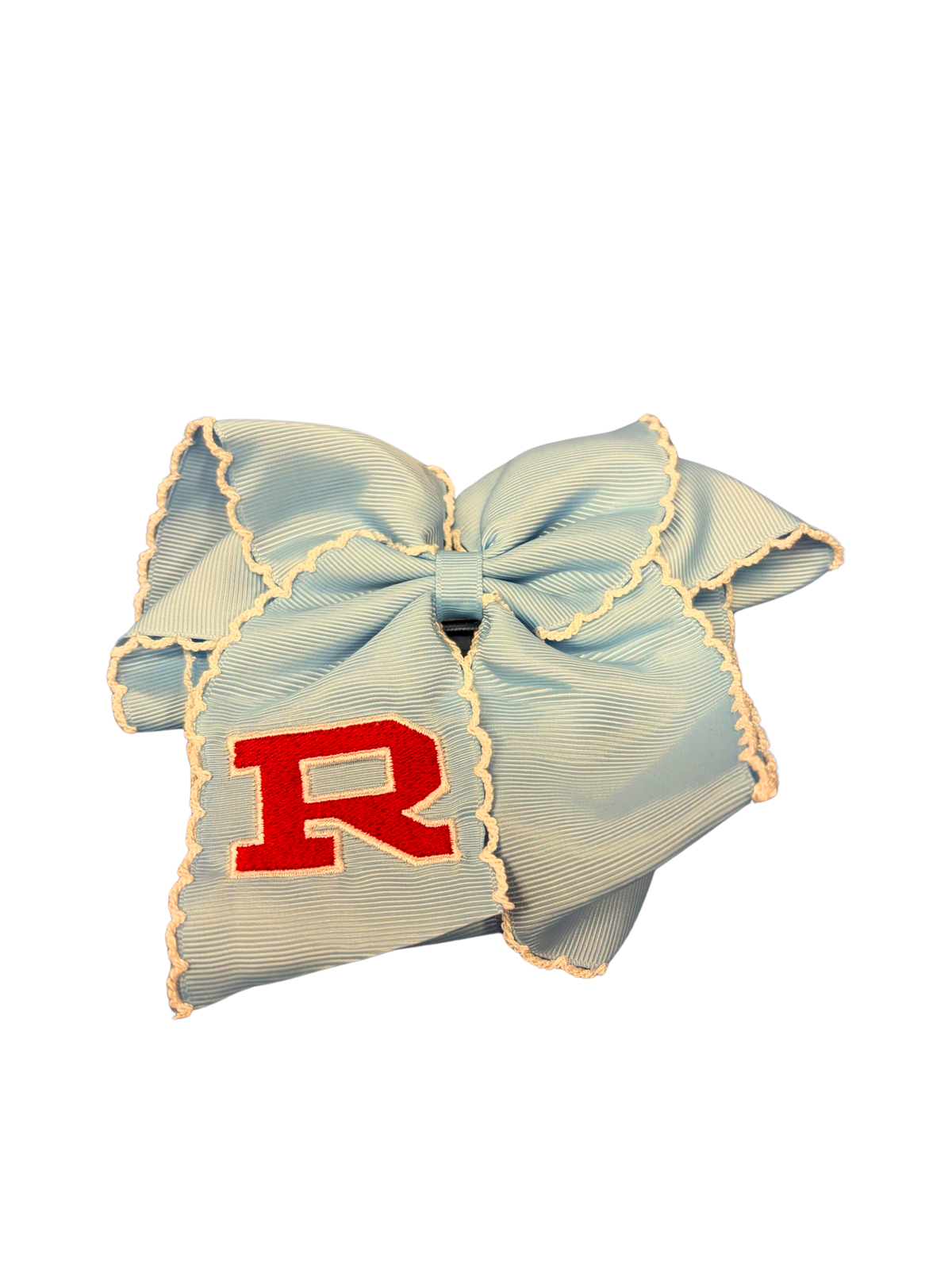 Blue Bow Clip