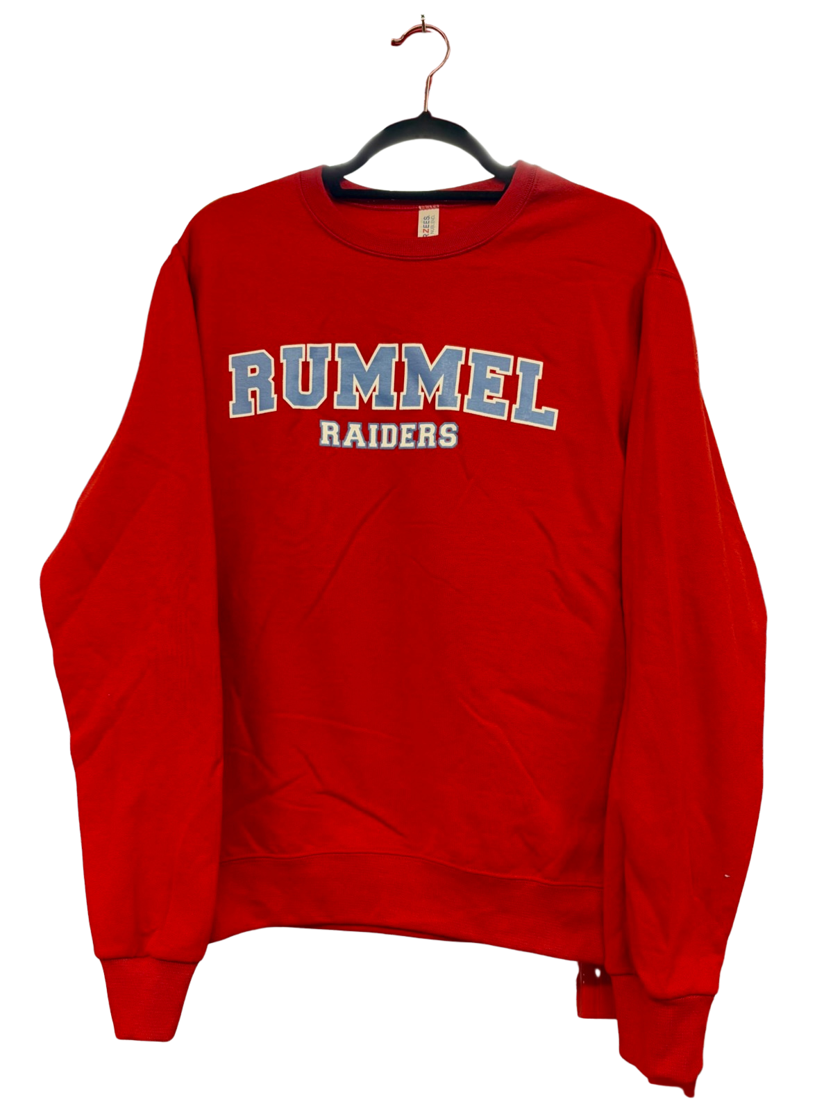Red Crew Neck Sweatshirt