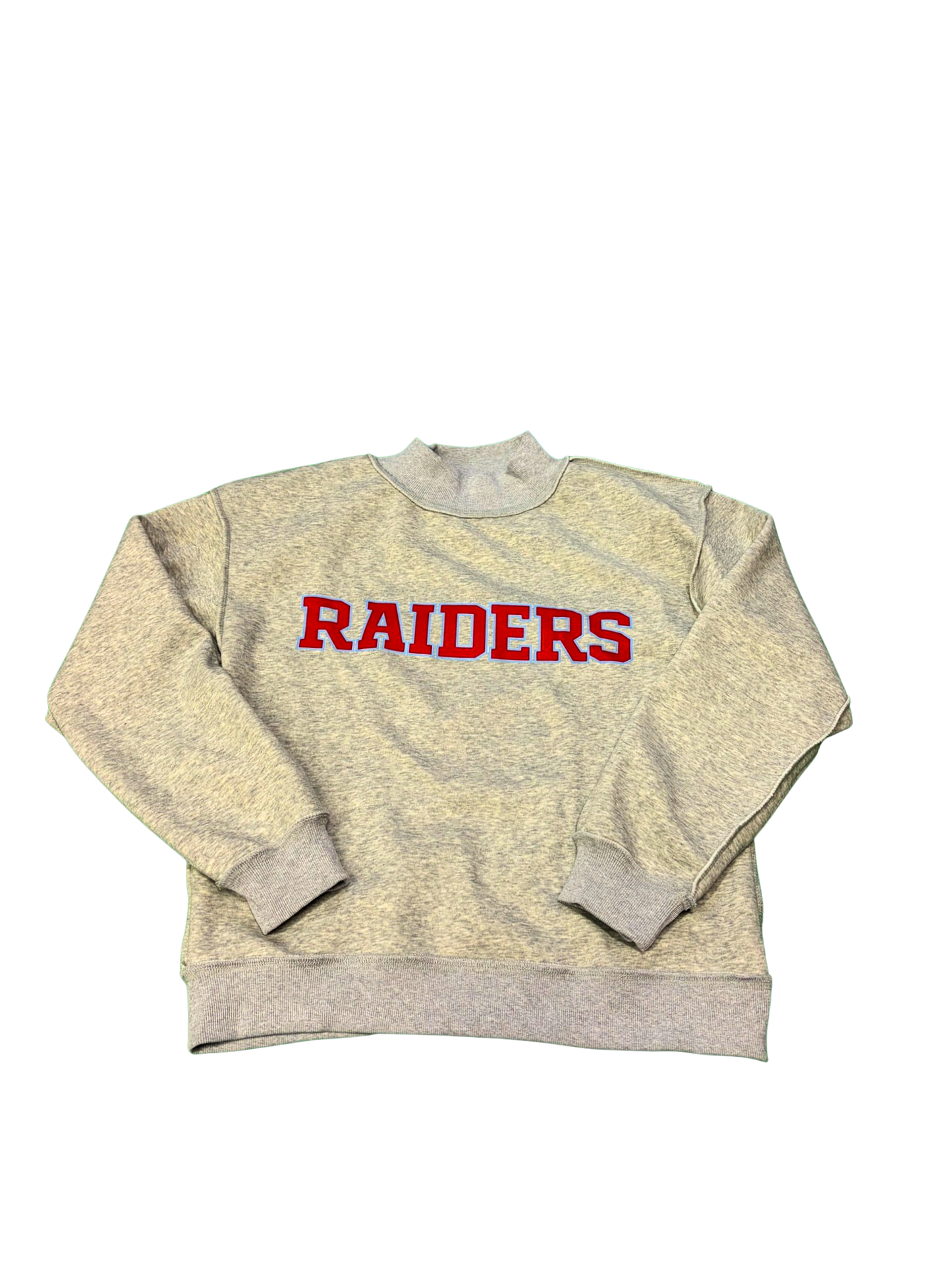 Rufus/Raiders Reversible Gray Sweatshirt