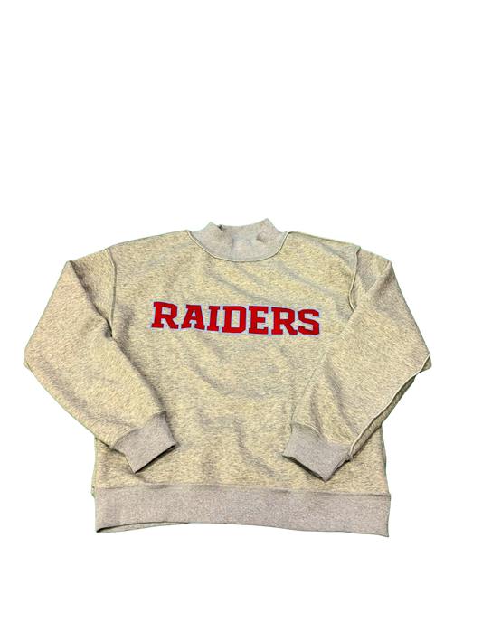 Rufus/Raiders Reversible Gray Sweatshirt