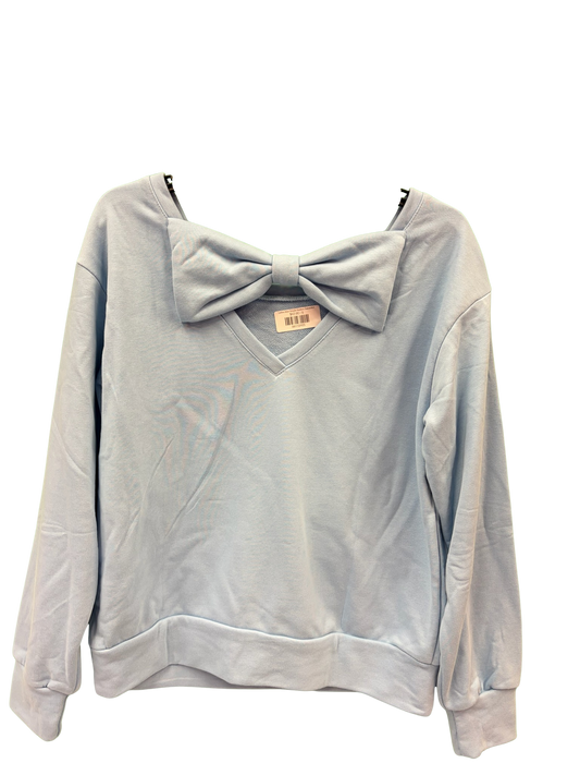 Ladies Blue Sequin Raiders Sweatshirt