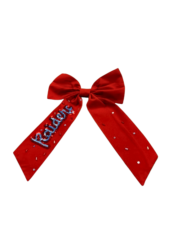 Red Bow Clip