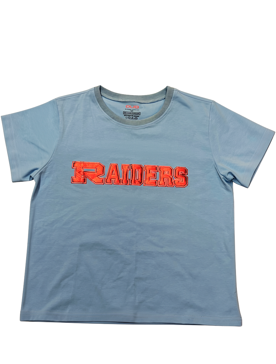 Teen Girls Blue Foil T-Shirt