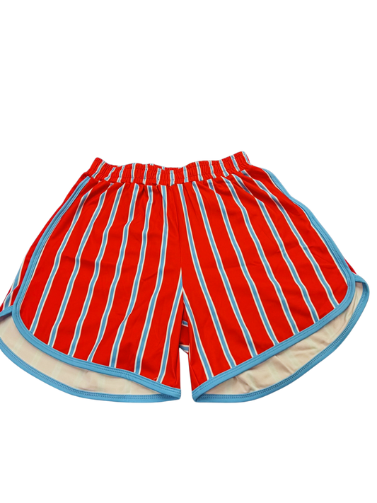 Ladies Striped Shorts
