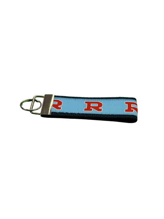 John's Tuxedo "R" Key Chain