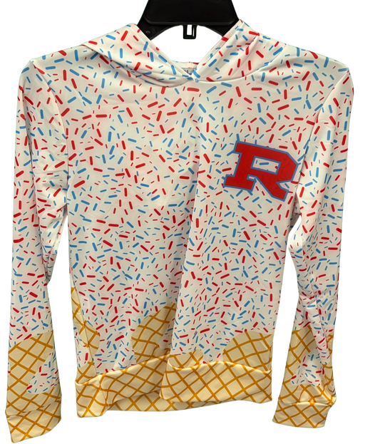 Adult Long-sleeved ice cream hoodie