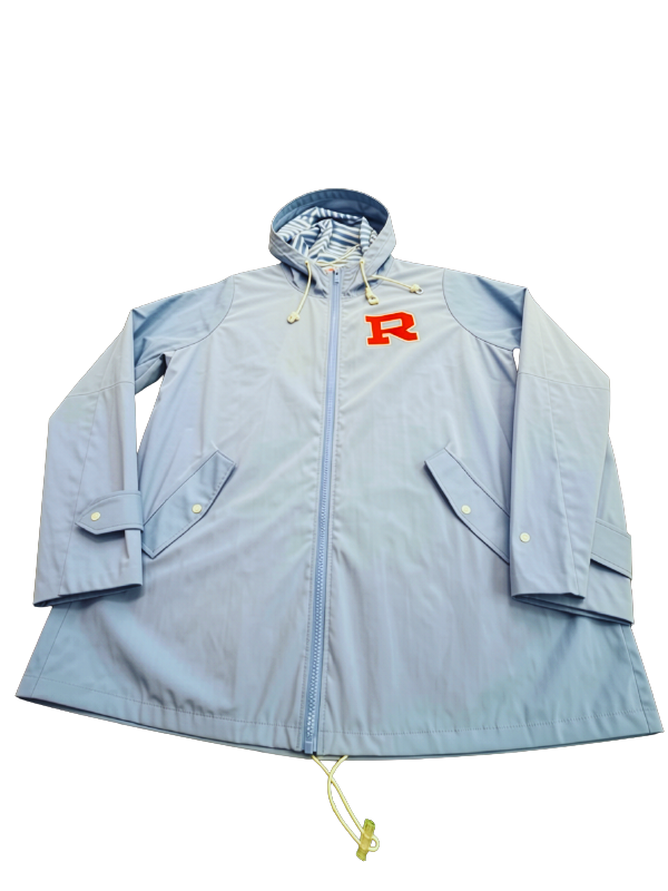 Ladies Blue Rain Jacket