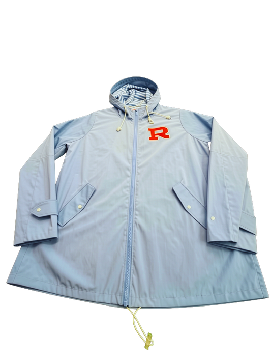 Ladies Blue Rain Jacket
