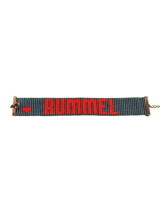 R beaded Bracelet