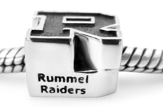 Rummel  "R" Sterling Silver Charm