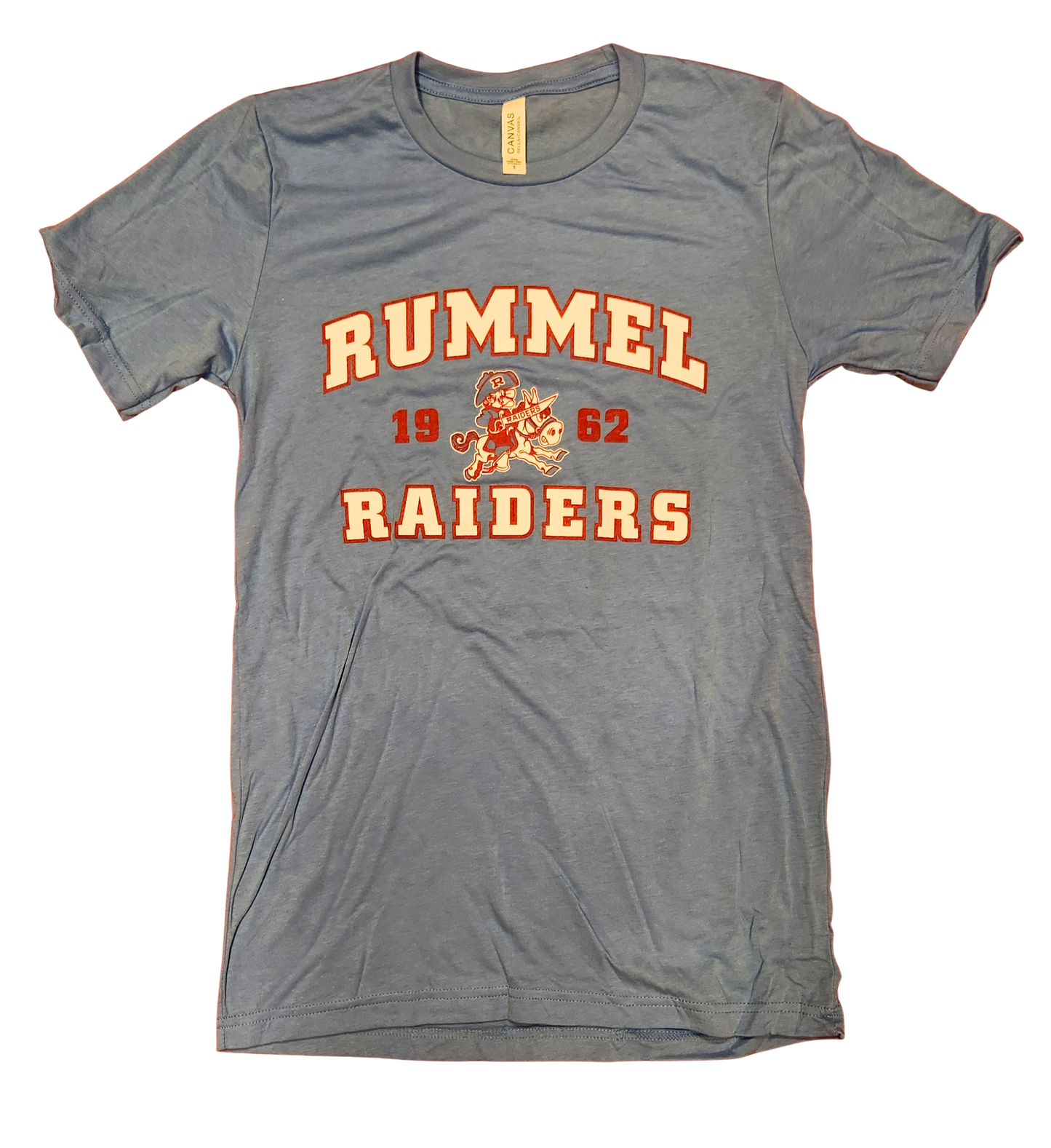 Adult Tri-Blend Blue T-shirt