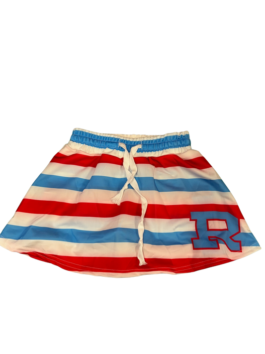 Youth Striped Skort