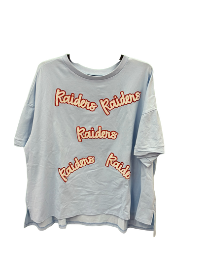 Ladies Sequin Raiders Tee