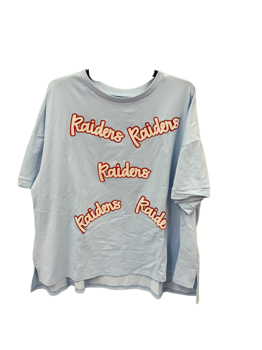 Ladies Sequin Raiders Tee
