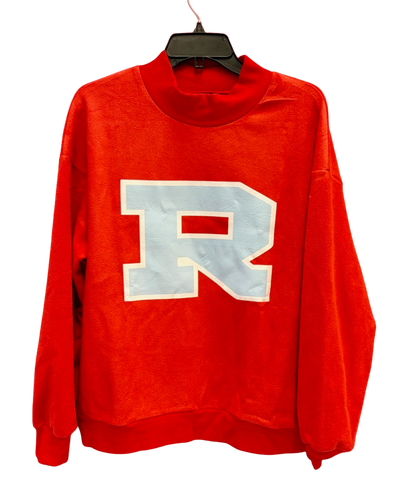 Red Reversible Ladies Sweatshirt