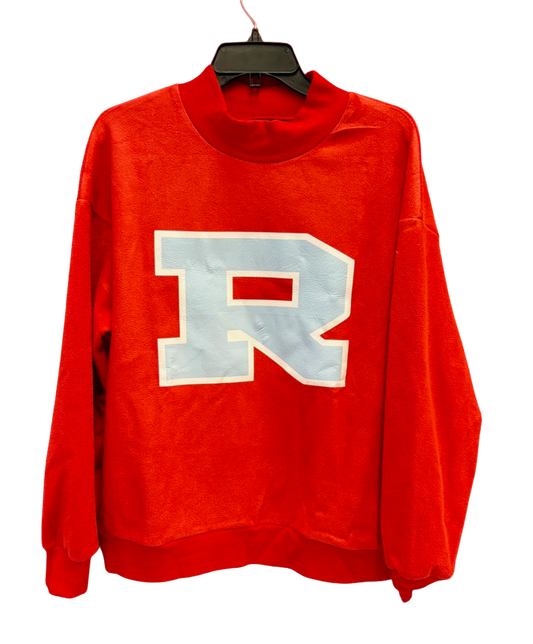 Red Reversible Ladies Sweatshirt
