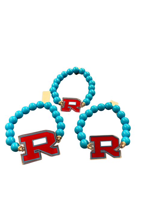 R Beaded Bracelet