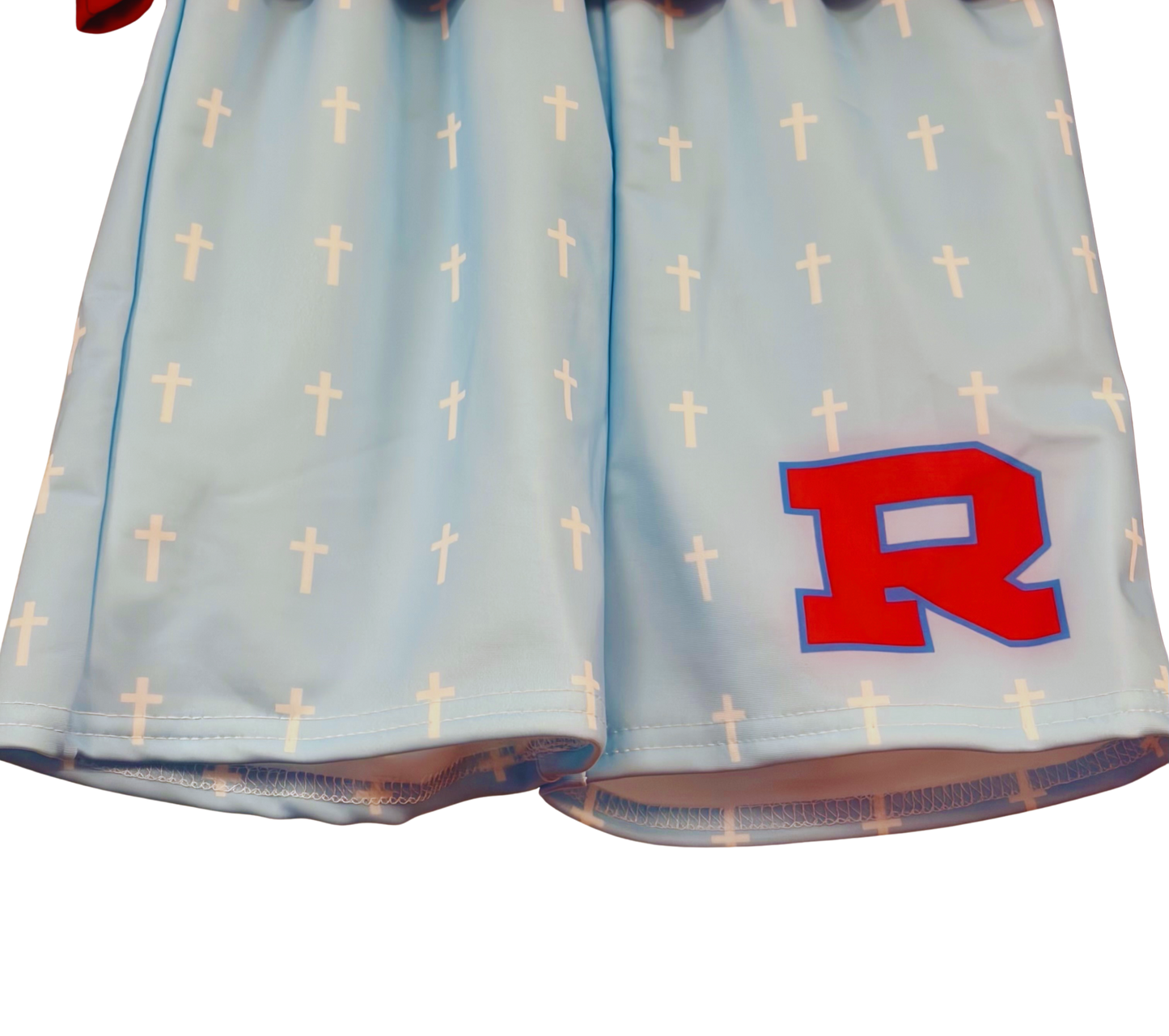 Youth Blue Cross Shorts