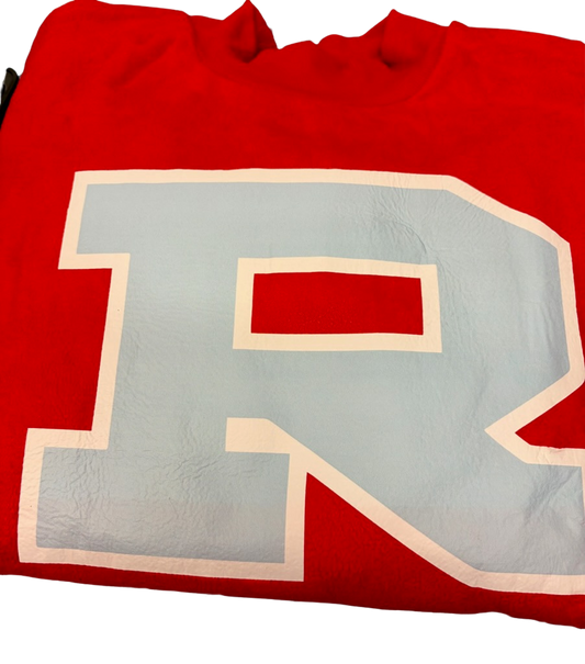 Red Reversible Ladies Sweatshirt