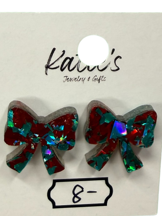 Bow Stud Earrings