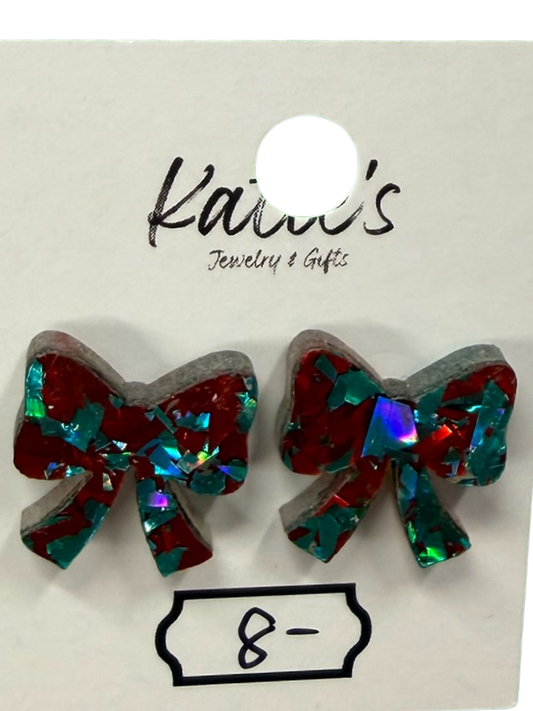Bow Stud Earrings