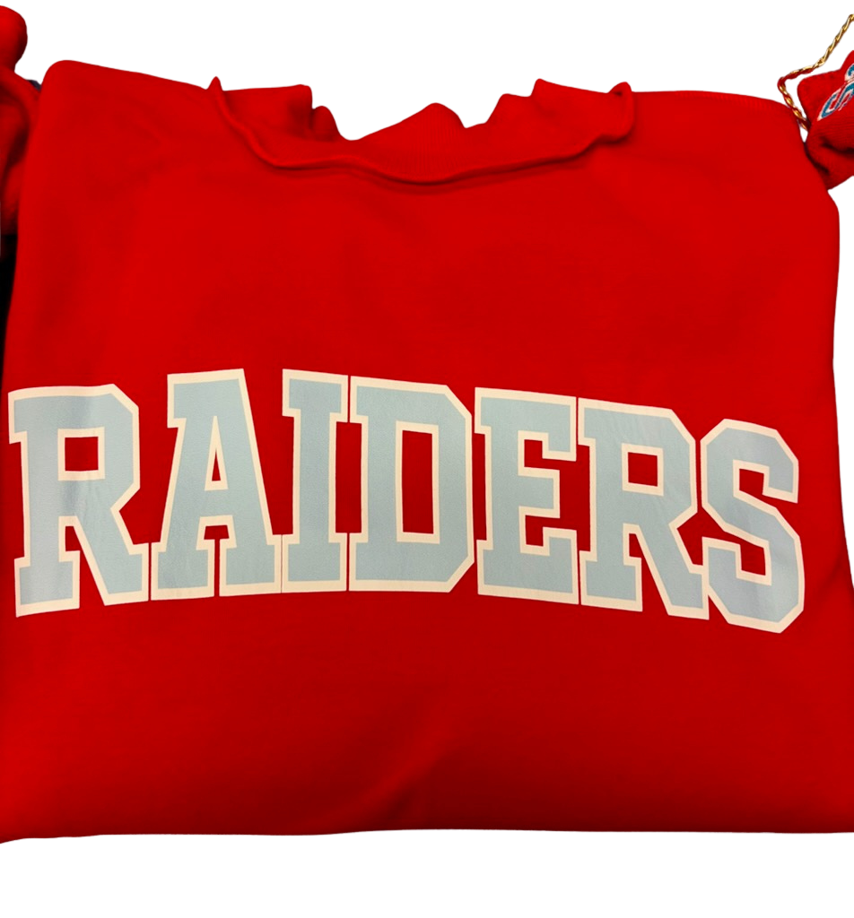 Red Reversible Ladies Sweatshirt