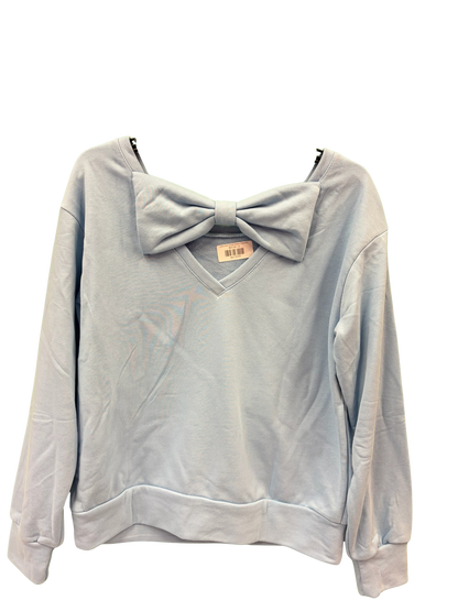 Ladies Blue Sequin Raiders Sweatshirt