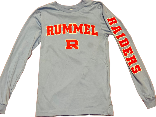 Long Sleeve Blue Tee