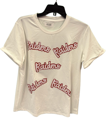 Ladies Sequin Raiders Tee