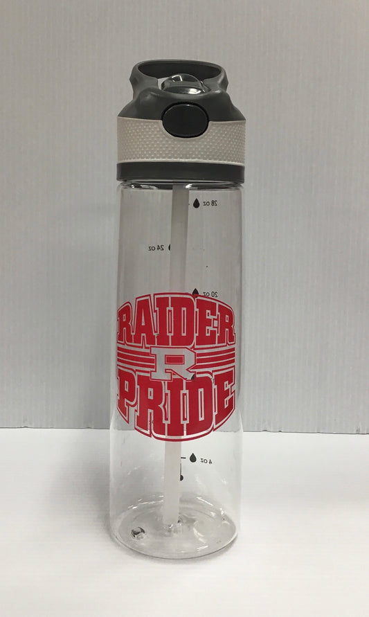 Clear Water Bottle
