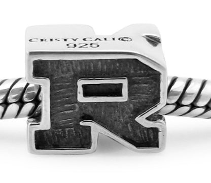 Rummel  "R" Sterling Silver Charm