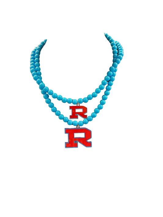 R Beaded Necklace