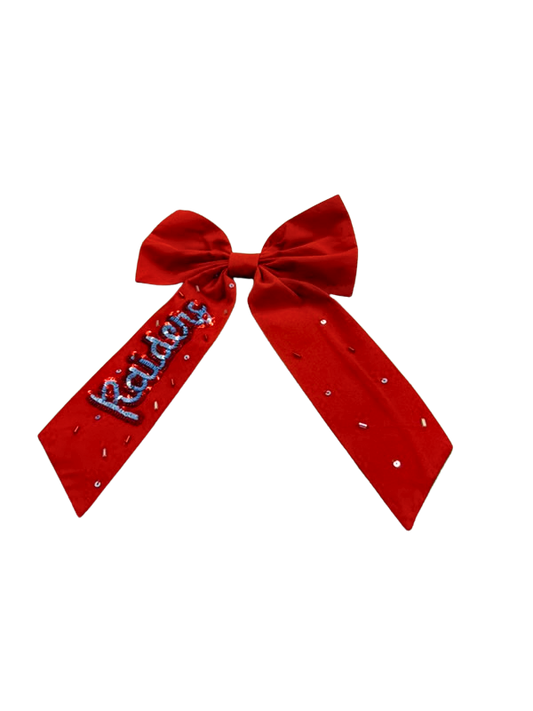 Red Bow Clip