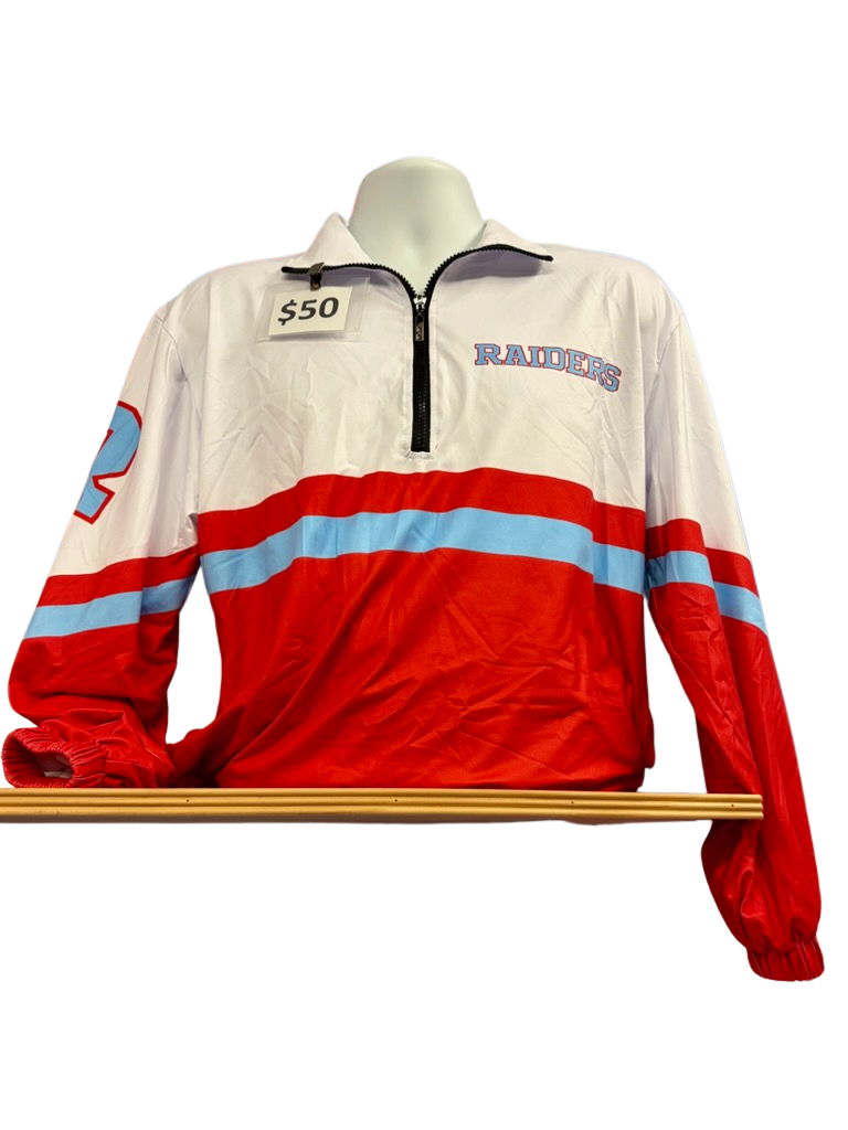 Raiders Red Pullover Jacket