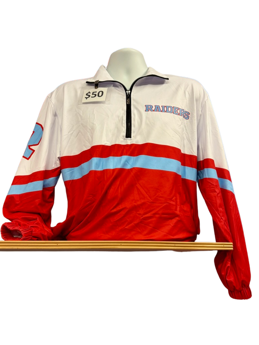 Raiders Red Pullover Jacket