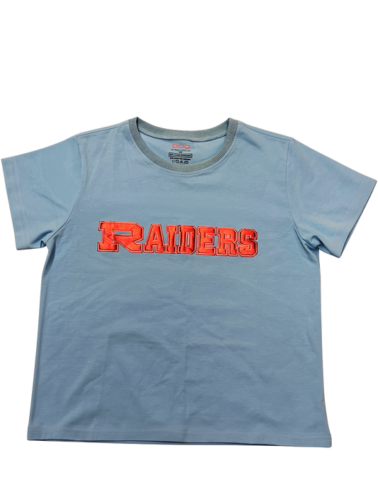 Teen Girls Blue Foil T-Shirt