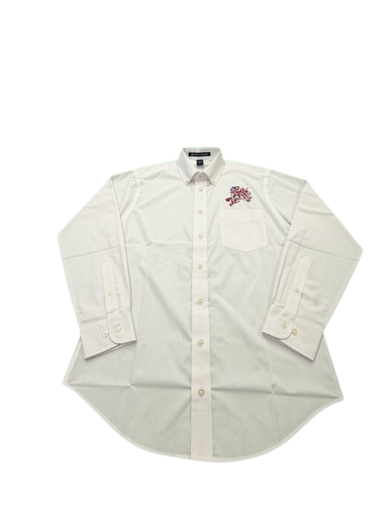 Men's Long Sleeve Dress White Rufus Shirt