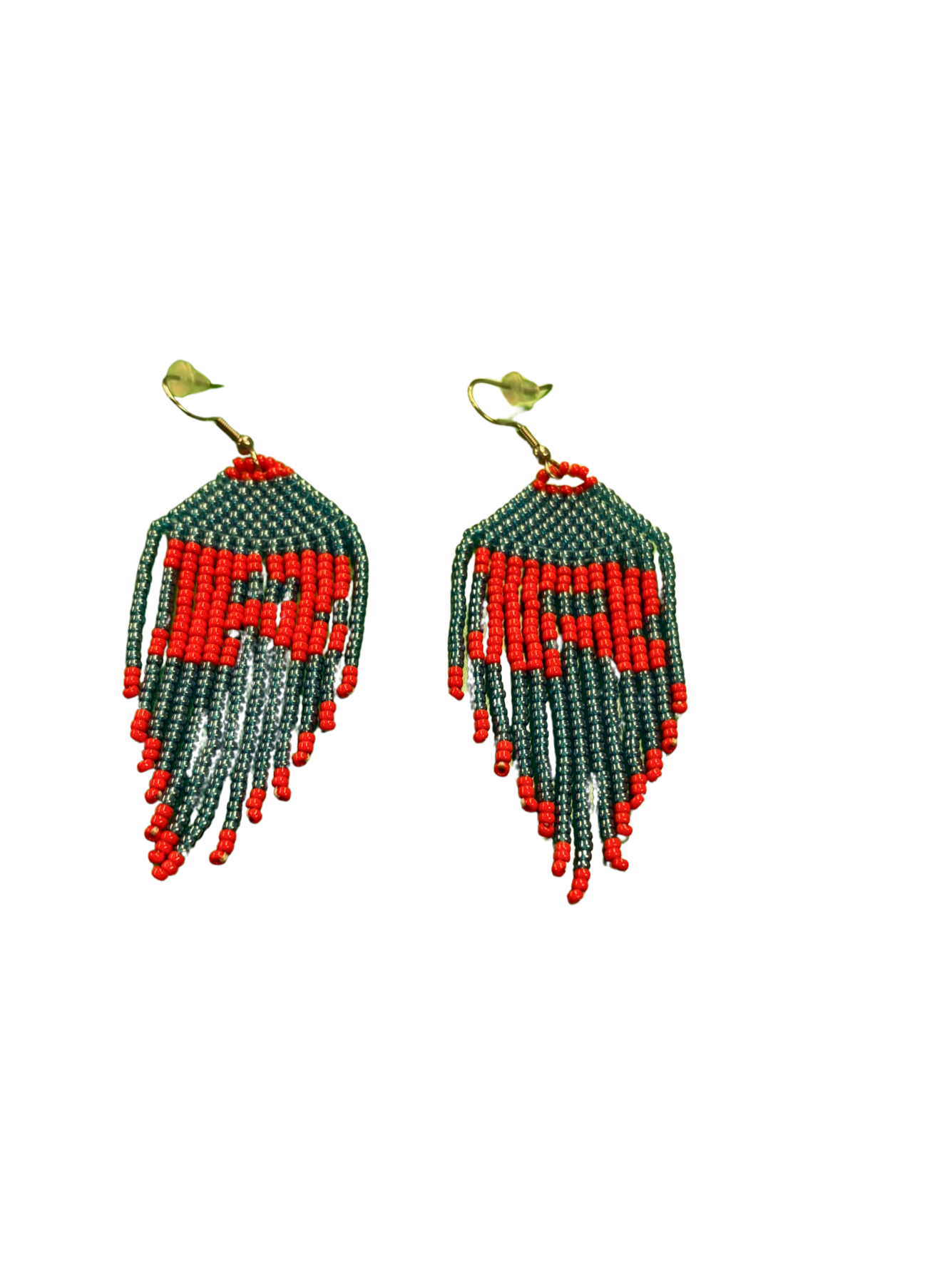 R Beaded Earrings
